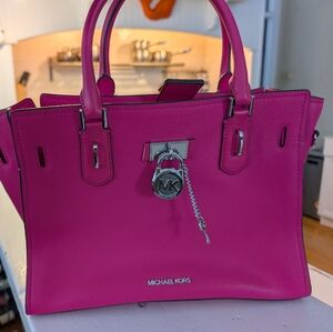 Michael Kors Fuchsia Hamilton bag